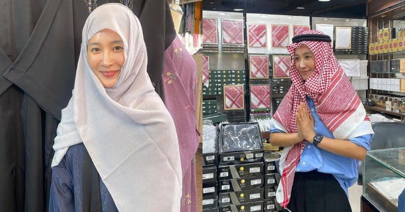 Penampilan Yuri SNSD Berhijab di Arab Saudi, Tampil Anggun!